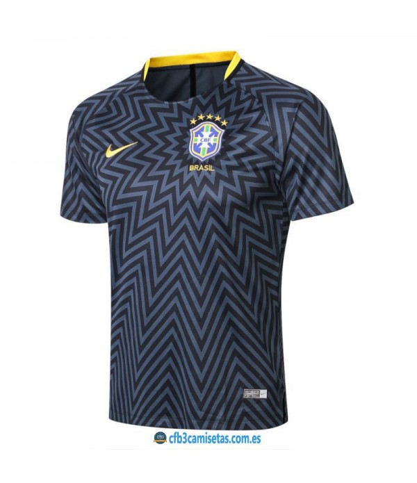 CFB3-Camisetas Camiseta pre partido Brasil 2018