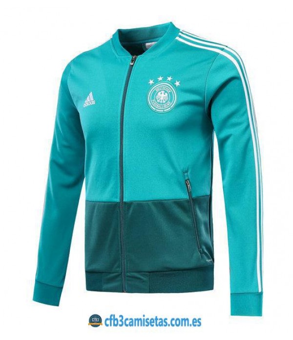 CFB3-Camisetas Chaqueta Alemania 2018 Verde