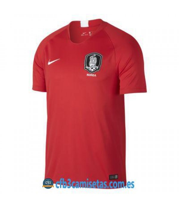 CFB3-Camisetas Corea del Sur 1a Equipación 2018