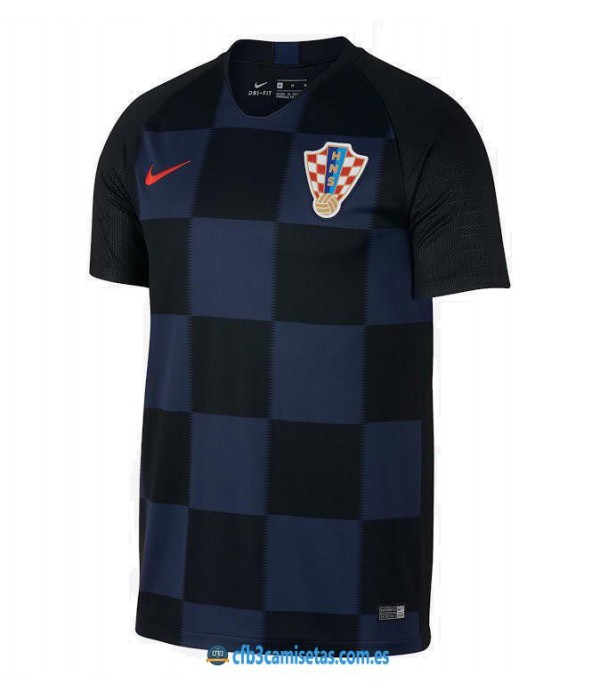 CFB3-Camisetas Croacia 2ª Equipación 2018