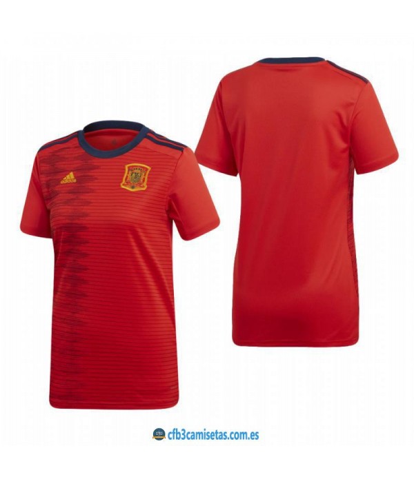 CFB3-Camisetas España 1a Equipación 2019 MUJER