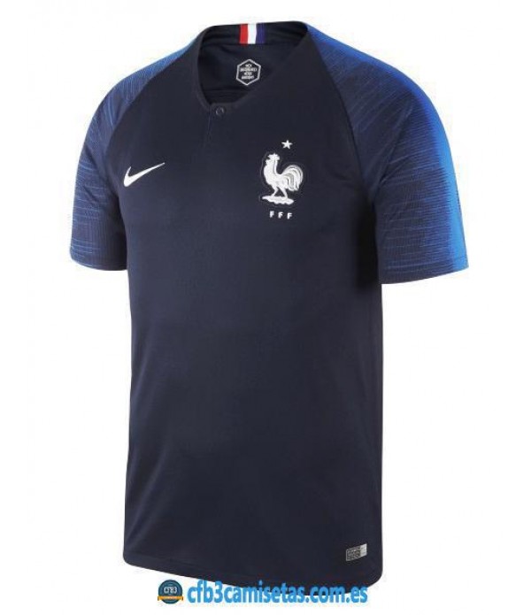 CFB3-Camisetas Francia 1ª Equipación 2018