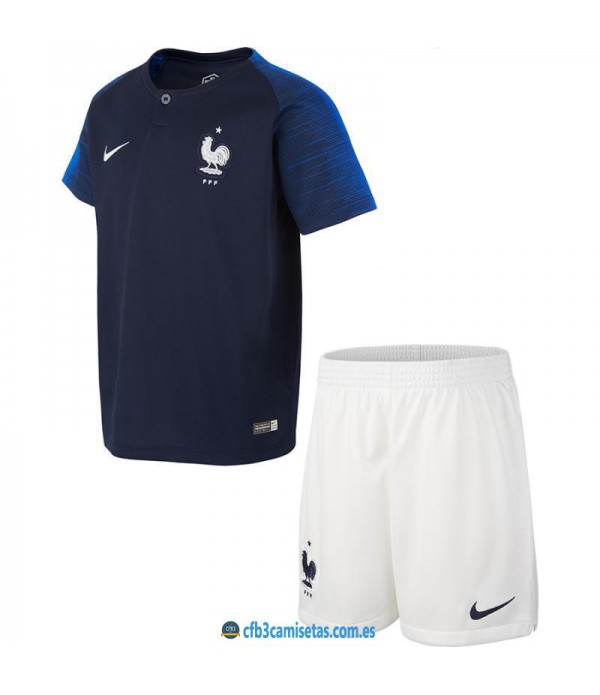 CFB3-Camisetas Francia 1ª equipacion Mundial 2018...