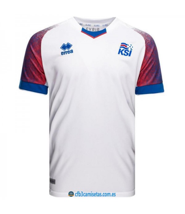 CFB3-Camisetas Islandia 2a Equipación 2018