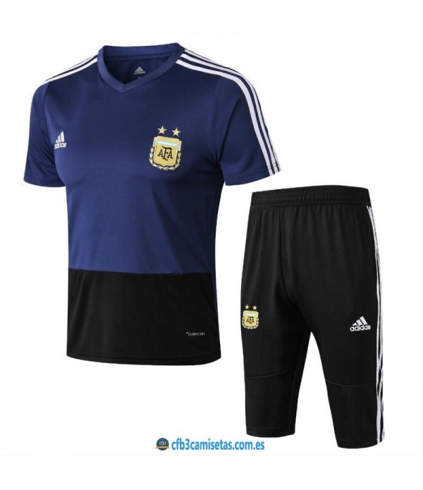 CFB3-Camisetas Kit Entrenamiento Argentina 2018