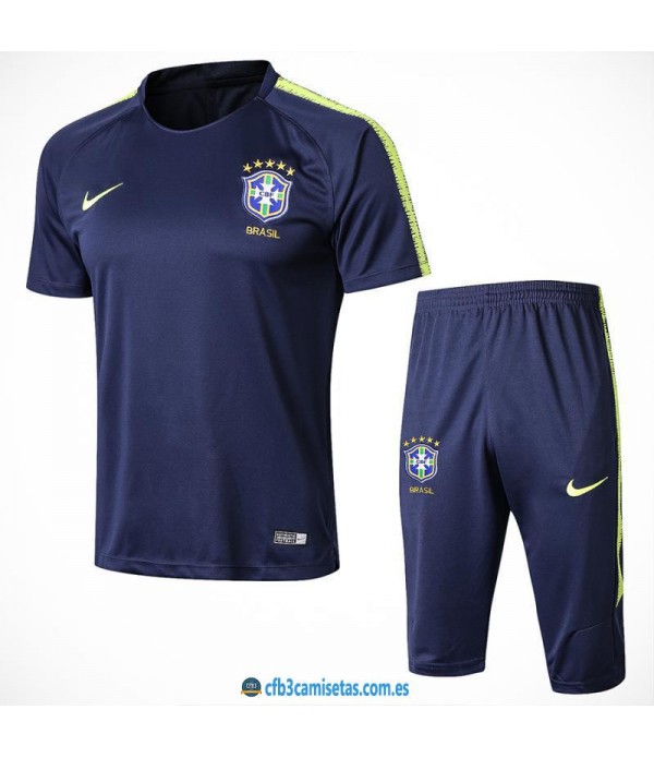 CFB3-Camisetas Kit Entrenamiento Brasil 2018