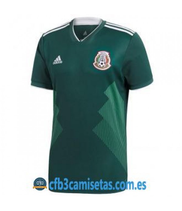 CFB3-Camisetas Mexico 1a Equipacion 2018