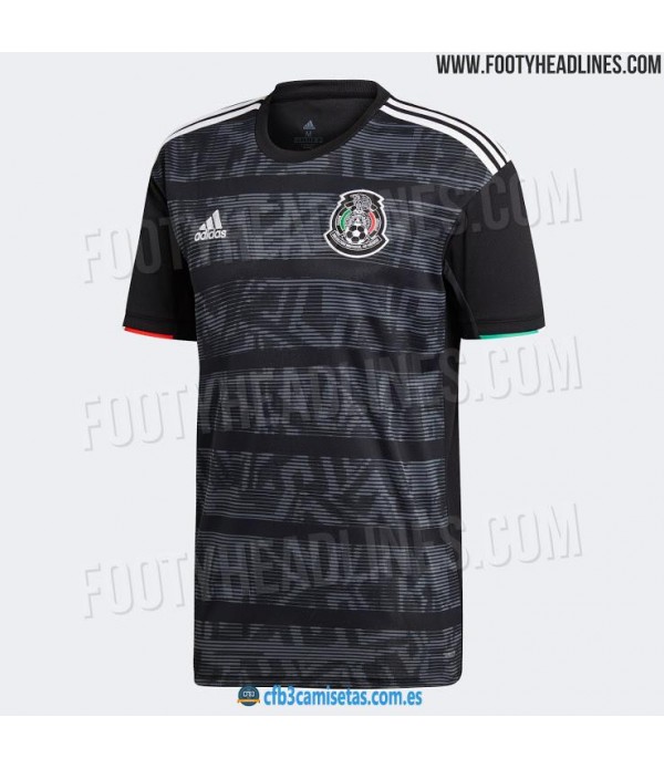 CFB3-Camisetas Mexico 1a Equipacion 2019