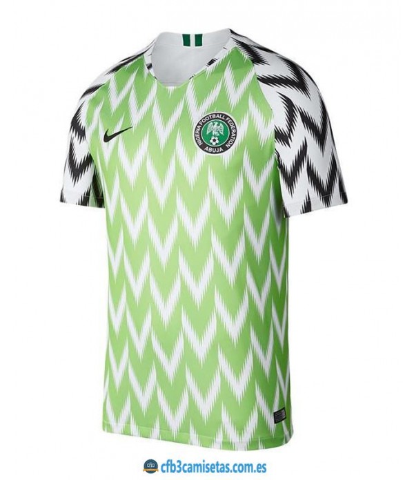 CFB3-Camisetas Nigeria 1a Equipación 2018