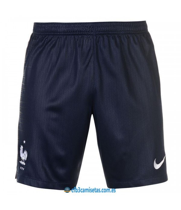 CFB3-Camisetas Pantalones 2a Francia 2018