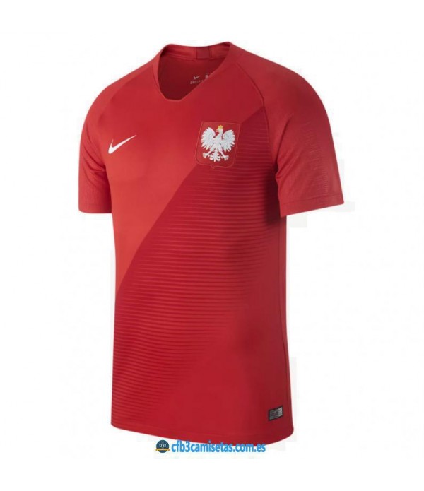 CFB3-Camisetas Polonia 2ª Equipación 2018