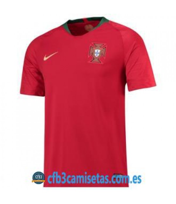 CFB3-Camisetas Portugal 1ª Equipación Mundial 2018