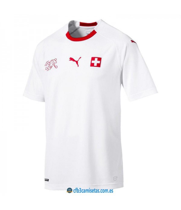 CFB3-Camisetas Suiza 2a Equipacion 2018