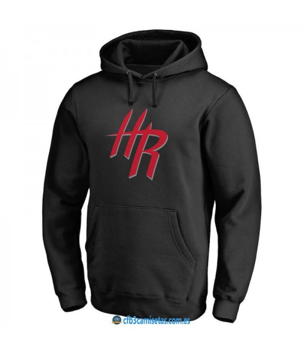 CFB3-Camisetas Sudadera Houston Rockets 2019 Negra