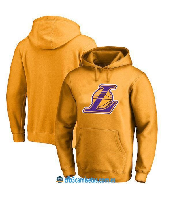 CFB3-Camisetas Sudadera Los Angeles Lakers 2019 Am...