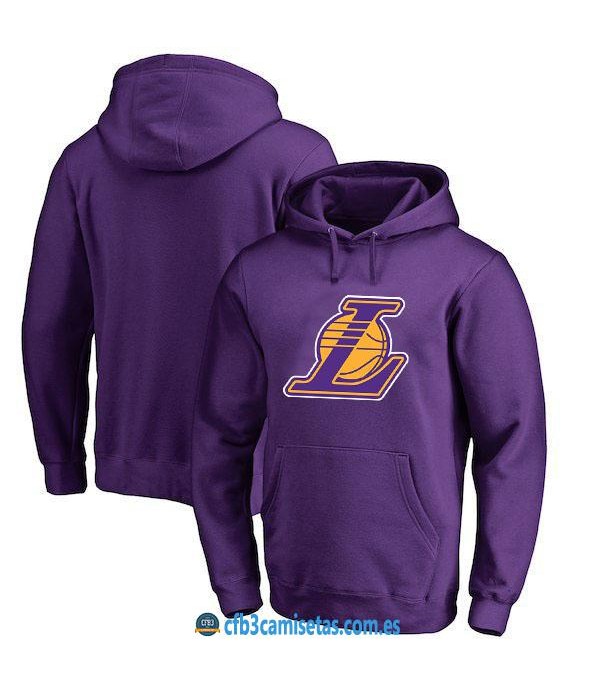 CFB3-Camisetas Sudadera Los Angeles Lakers 2019 Mo...