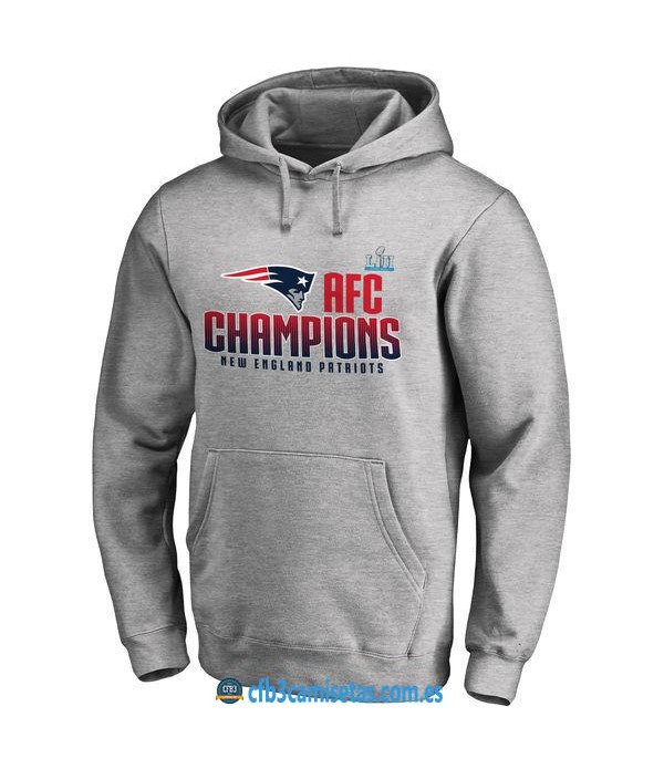 CFB3-Camisetas Sudadera New England Patriots 