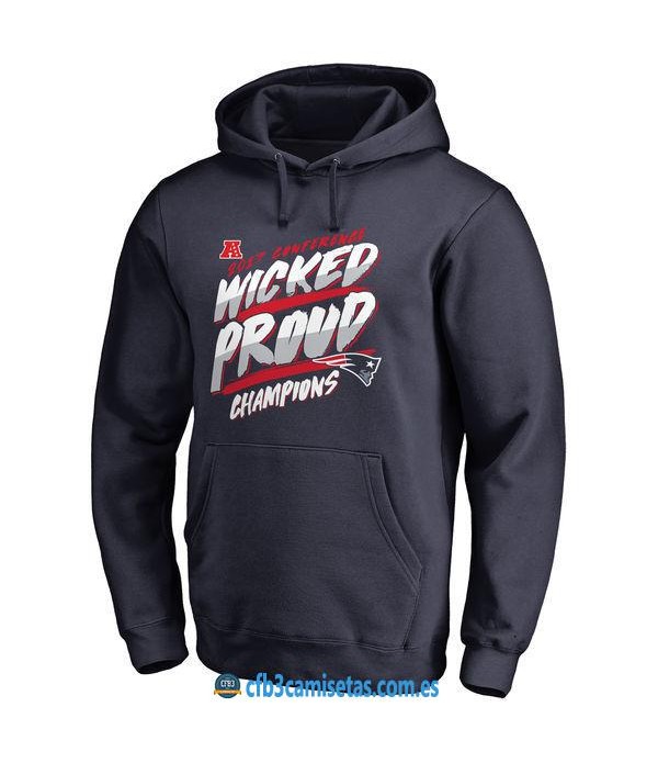 CFB3-Camisetas Sudadera New England Patriots 