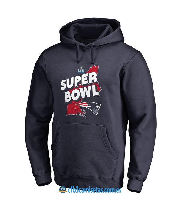 CFB3-Camisetas Sudadera New England Patriots 