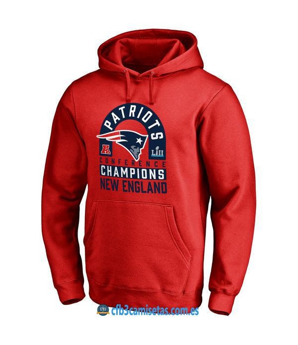 CFB3-Camisetas Sudadera New England Patriots 