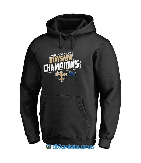 CFB3-Camisetas Sudadera New Orleans Saints