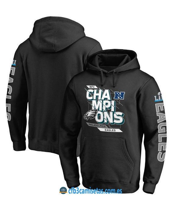 CFB3-Camisetas Sudadera Philadelphia Eagles 