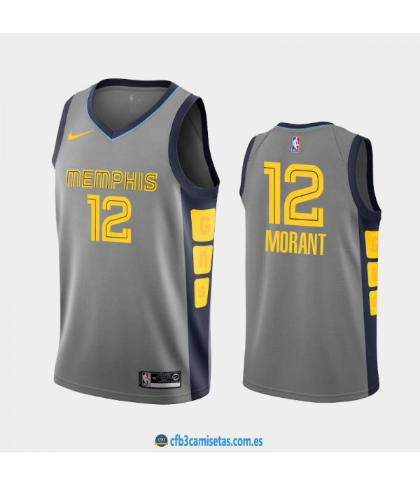 CFB3-Camisetas Ja Morant Memphis Grizzlies City Edition