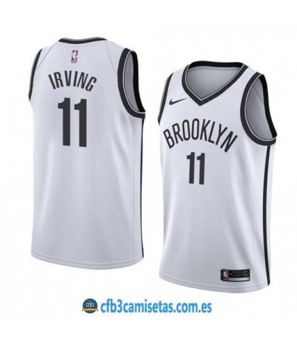 CFB3-Camisetas Kyrie Irving Brooklyn Nets 2019 2020 Association