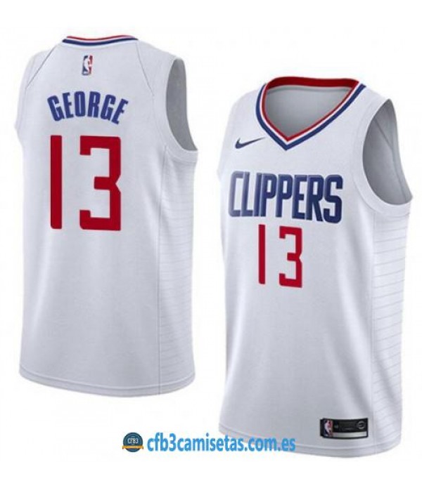 CFB3-Camisetas Paul George Los Angeles Clippers Association