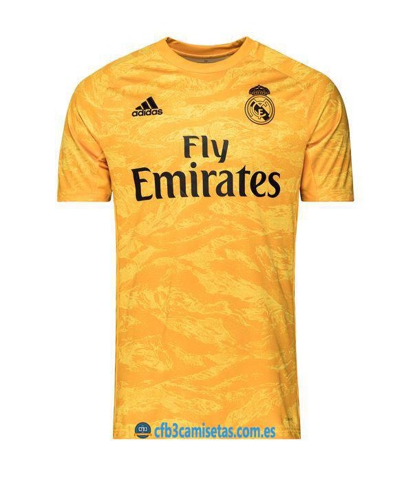 CFB3-Camisetas Real Madrid 1a Equipación Portero 2019 2020