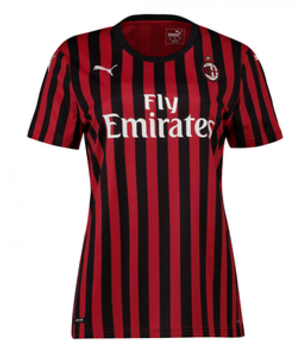 CFB3-Camisetas AC Milan 1a Equipación 2019 2020 MUJER