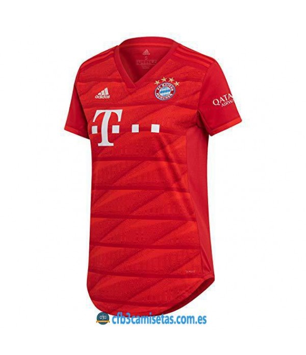 CFB3-Camisetas Bayern Munich 1a Equipación 2019 2020 MUJER