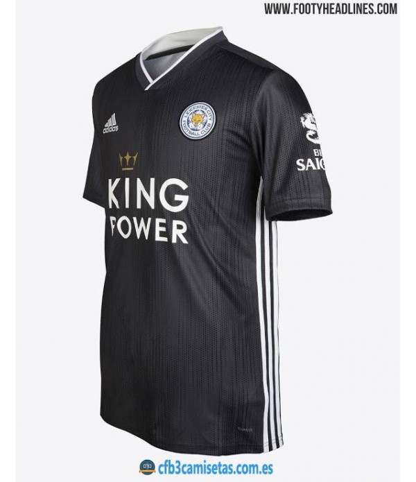 CFB3-Camisetas Leicester City 2a Equipación 2019 2020