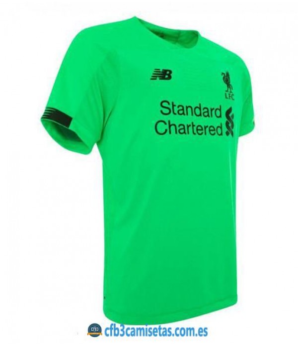 CFB3-Camisetas Liverpool 2a Equipación Portero 2019 2020