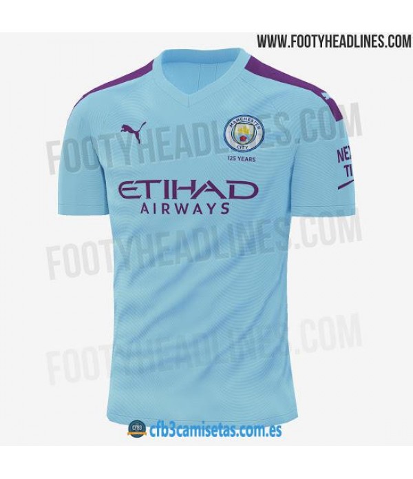 CFB3-Camisetas Manchester City 1a Equipación 2019...