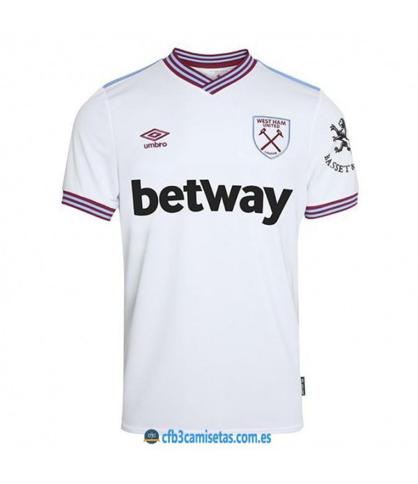 CFB3-Camisetas West Ham United 2a Equipación 2019 2020