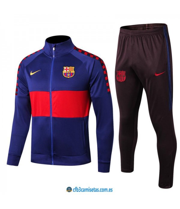 CFB3-Camisetas Chándal FC Barcelona 2019 2020