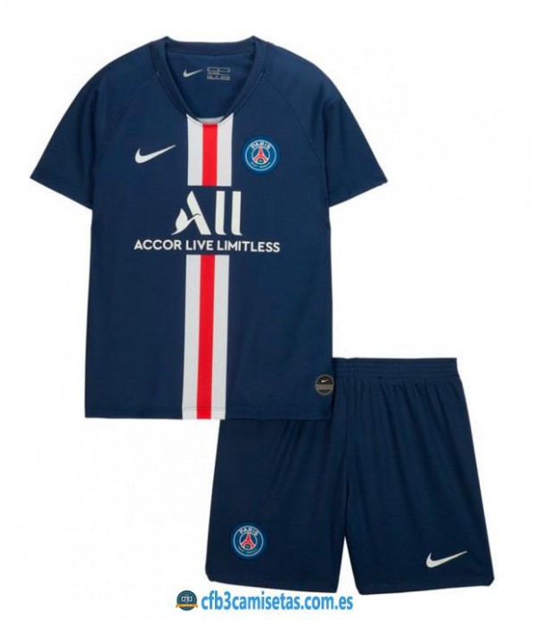 CFB3-Camisetas PSG 1a Equipación 2019 2020 Kit Ju...