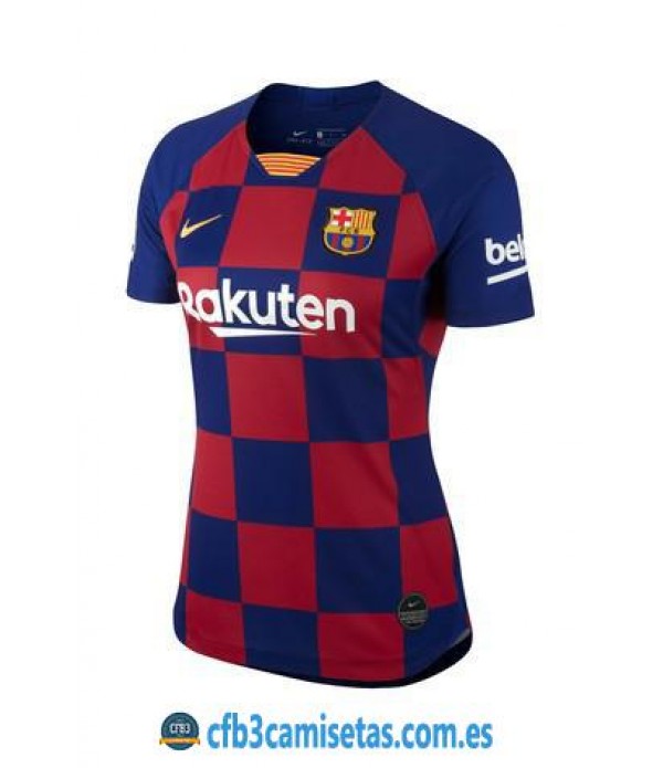 CFB3-Camisetas FC Barcelona 1a Equipación 2019 2020 MUJER