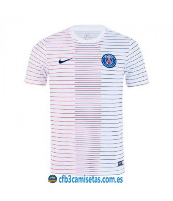 CFB3-Camisetas Camiseta PSG Pre Partido 2019 2020 Blanca