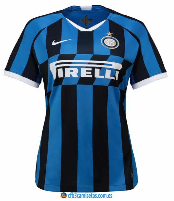 CFB3-Camisetas Inter Milan 1a Equipación 2019 2020 MUJER