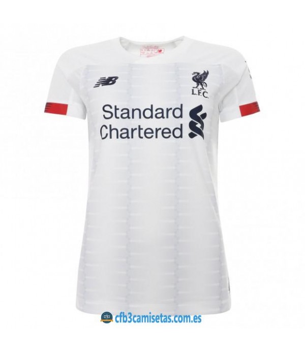 CFB3-Camisetas Liverpool 2a Equipación 2019 2020 MUJER