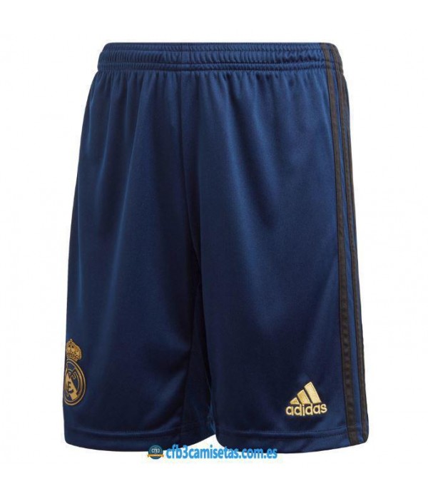 CFB3-Camisetas Pantalones 2a Real Madrid 2019 2020