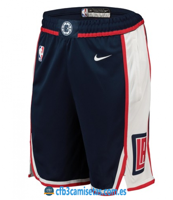 CFB3-Camisetas Pantalones Los Angeles Clippers Cit...