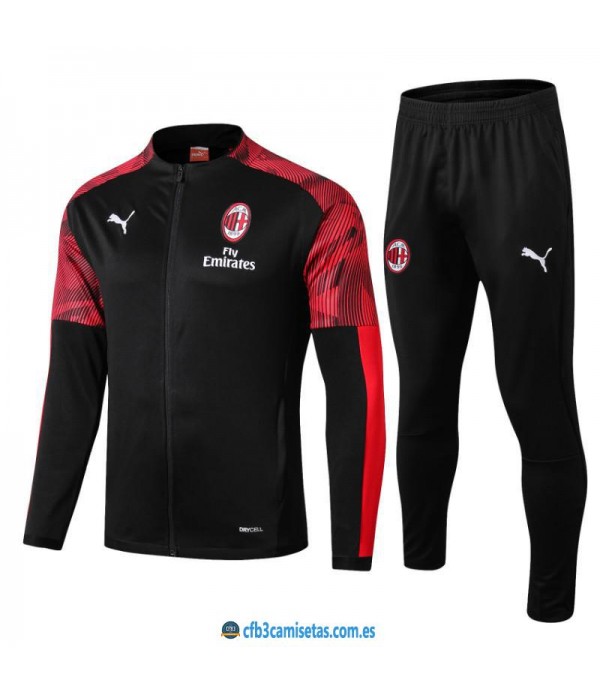 CFB3-Camisetas Chándal AC Milan 2019 2020 2