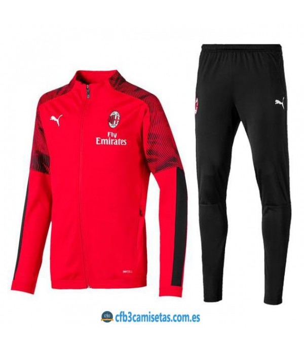 CFB3-Camisetas Chándal AC Milan 2019 2020 4