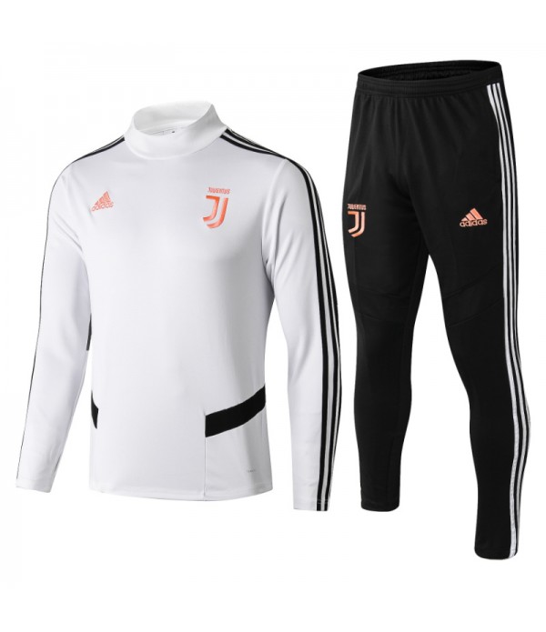 CFB3-Camisetas Chándal Juventus 2019 2020 Blanco JUNIOR