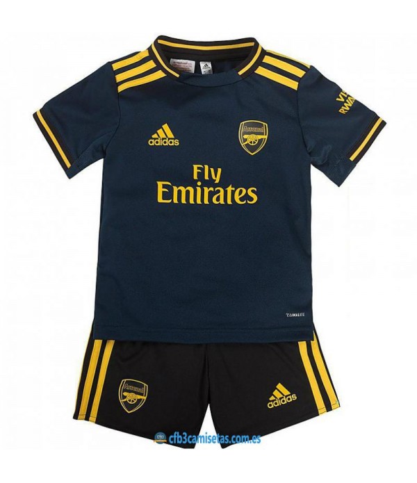 CFB3-Camisetas Arsenal 3a Equipación 2019 2020 Kit Junior