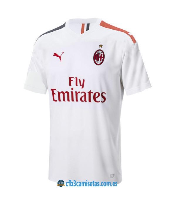 CFB3-Camisetas AC Milan 2a Equipación 2019 2020