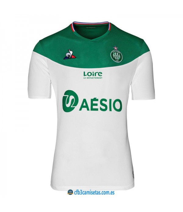 CFB3-Camisetas AS Saint Etienne 2a Equipación 201...